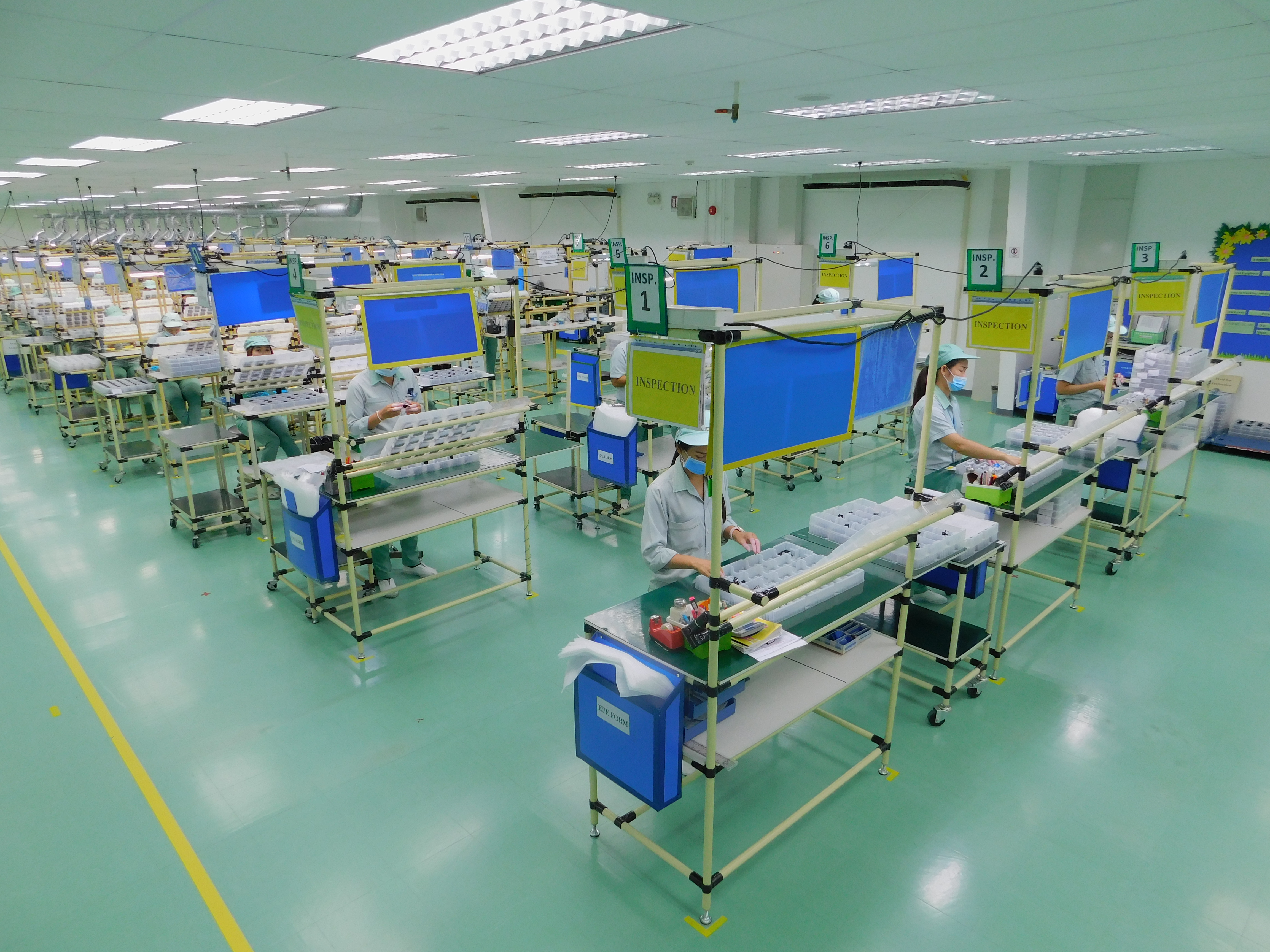 組み立てラインのイメージ